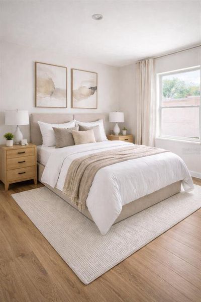 Furnished interior view inside a new home in , Orlando (Image 6).