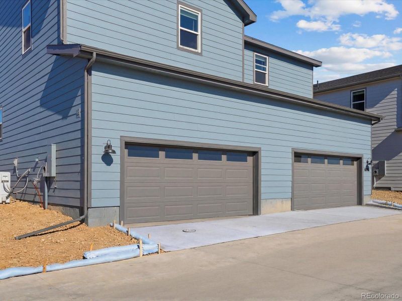 Exterior details and patio area of a home in , Thornton (Image 22).