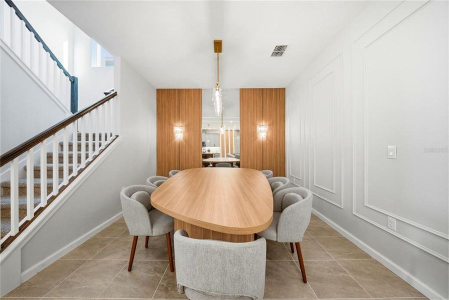 Furnished interior view inside a new home in Solara Resort, Kissimmee (Image 6).