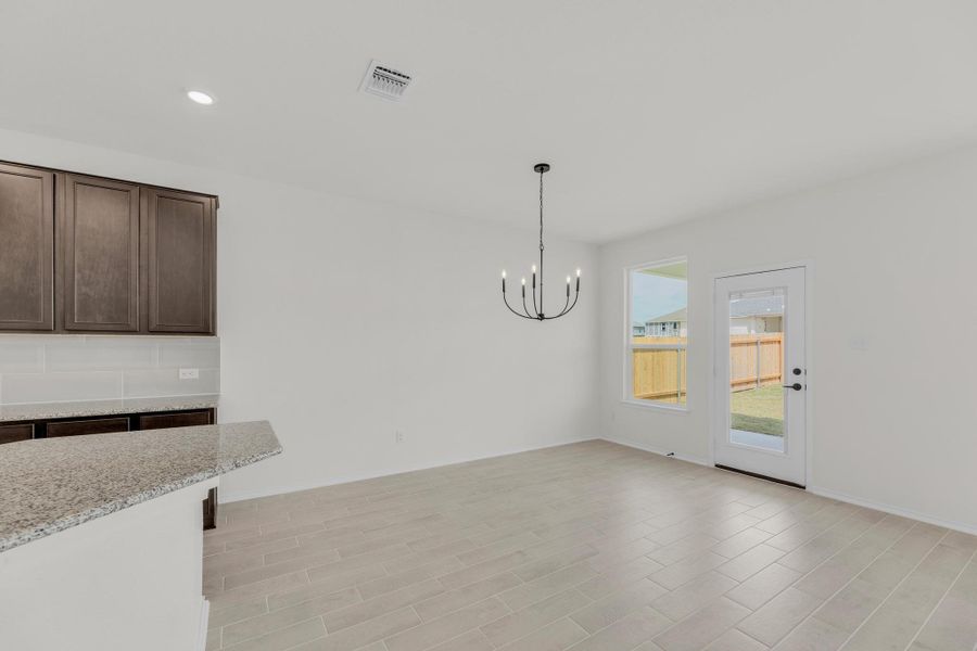 Spacious, unfurnished interior of a new home in Salerno - Classic Collection, Round Rock (Image 28). Spacious, unfurnished interior of a new home in Salerno - Classic Collection, Round Rock (Image 28).