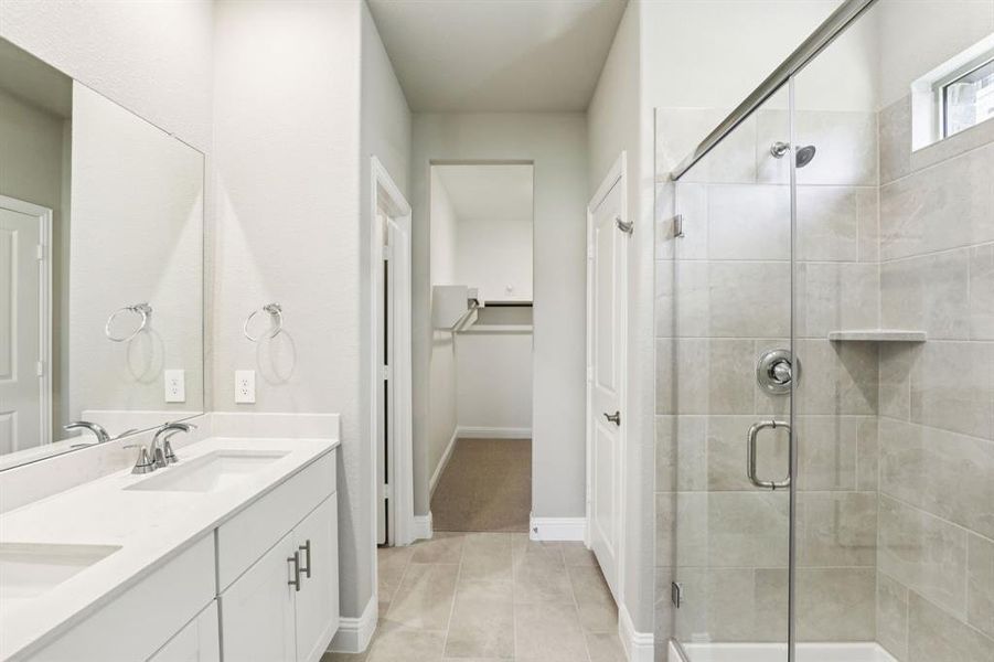 Furnished interior view inside a new home in Simpson Crossing - Spring Series, McKinney (Image 11). Furnished interior view inside a new home in Simpson Crossing - Spring Series, McKinney (Image 11).