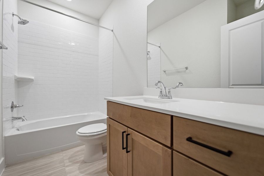 Close-up of interior finishes inside a home in Pecan Estates, Crosby (Image 18).