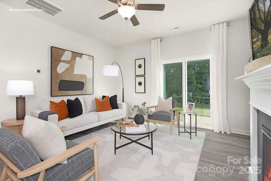 Furnished interior view inside a new home in Fergus Crossing, York (Image 2).