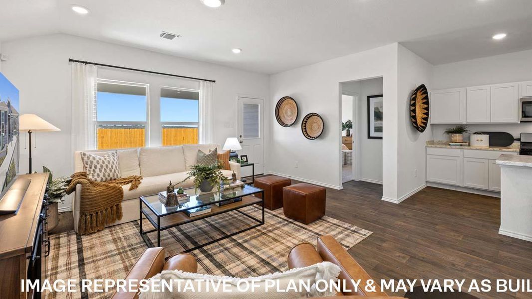Furnished interior view inside a new home in Briarwood, Elgin (Image 22).