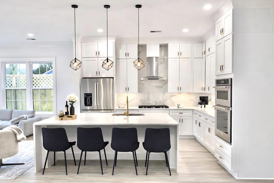 Furnished interior view inside a new home in , North Charleston (Image 14).