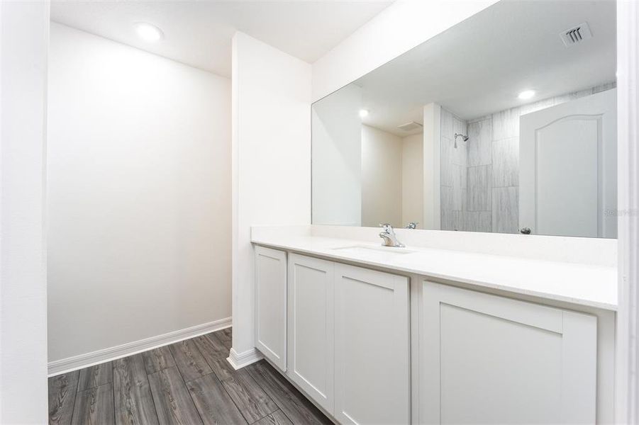 Furnished interior view inside a new home in Gum Lake Preserve, Lake Alfred (Image 12).