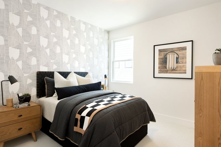 Furnished interior view inside a new home in Novel, Austin (Image 11).