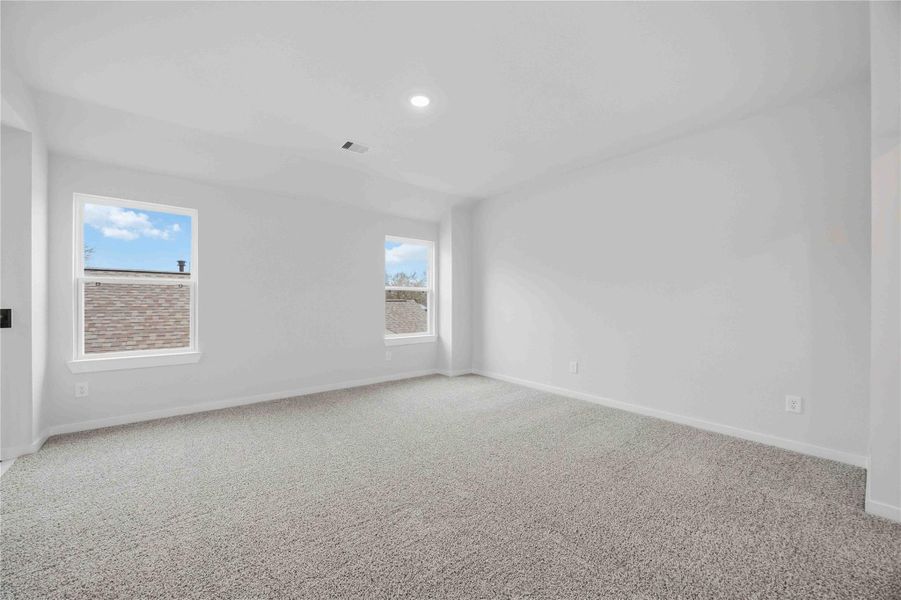 Spacious, unfurnished interior of a new home in Bluebonnet Village, Bellville (Image 22). Spacious, unfurnished interior of a new home in Bluebonnet Village, Bellville (Image 22).