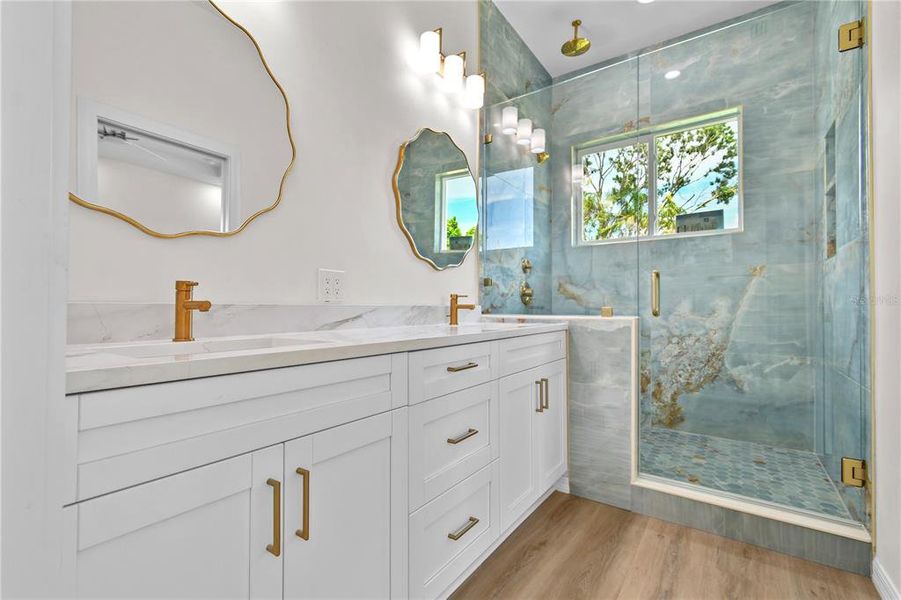 Furnished interior view inside a new home in , St. Petersburg (Image 9).