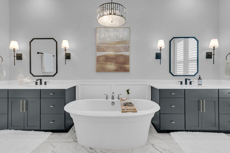 Furnished interior view inside a new home in Carolina Park: Riverside, Mount Pleasant (Image 51). Furnished interior view inside a new home in Carolina Park: Riverside, Mount Pleasant (Image 51).