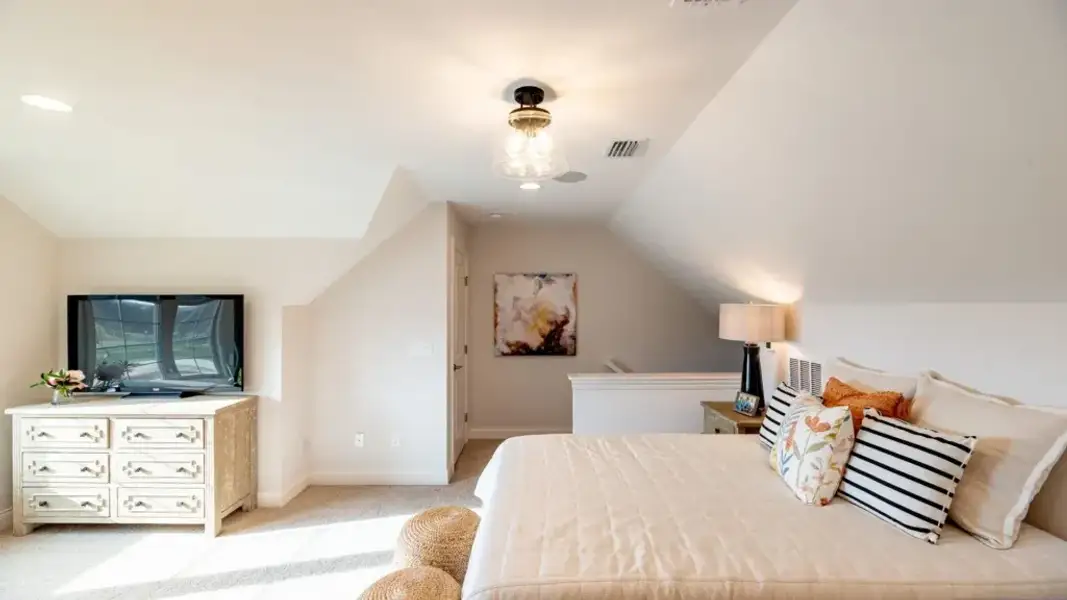 Representative furnished interior of a home built from the Palazzo by Eastman Homes in The Courtyards at Lupton Village, Fort Lupton (Image 8).