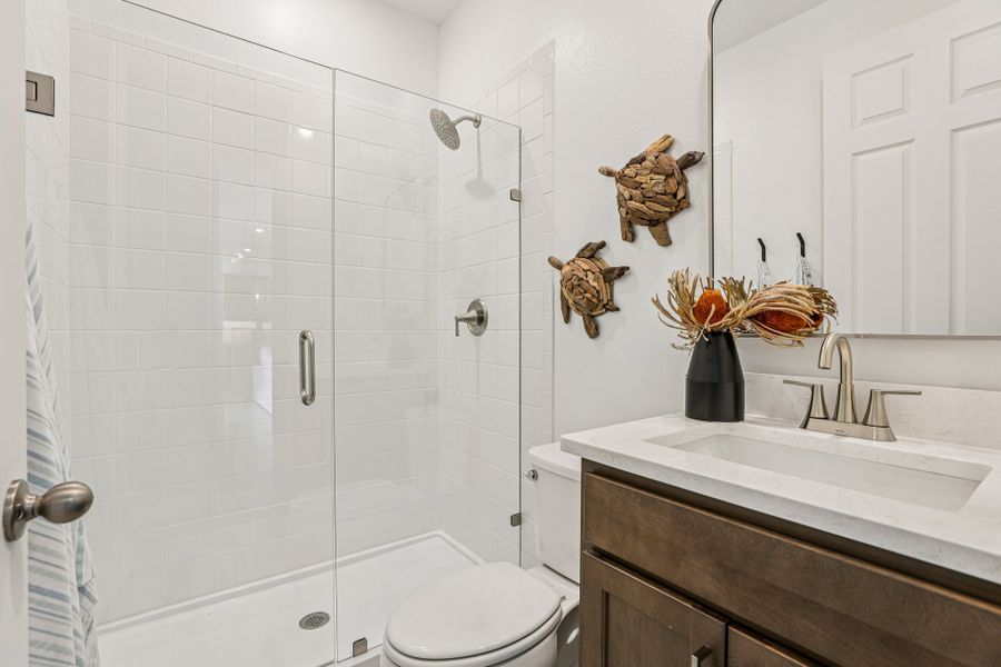 Representative furnished interior of a home built from the Briella by Risewell Homes in Country Club Estates, Palm Bay (Image 16).
