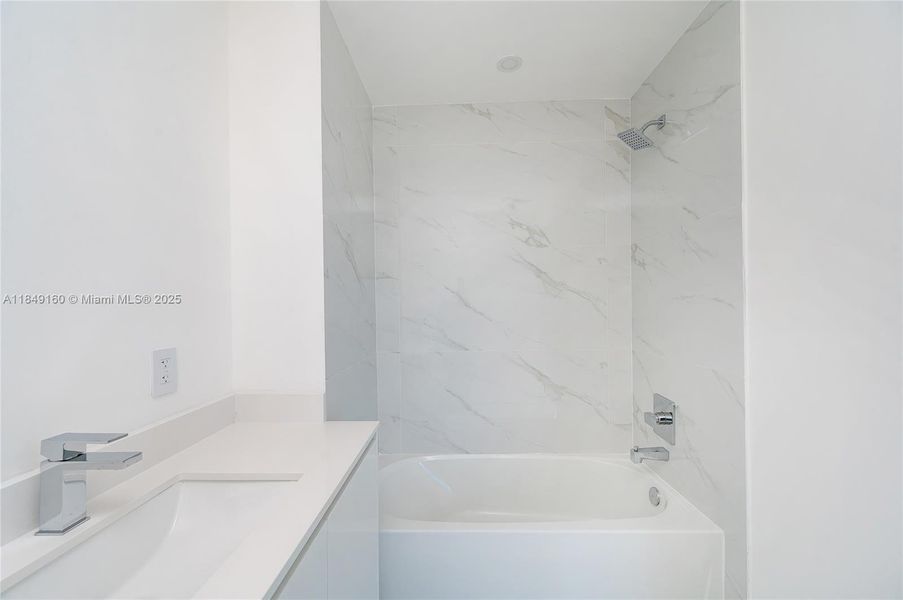 Furnished interior view inside a new home in Aria Reserve, Miami (Image 4).