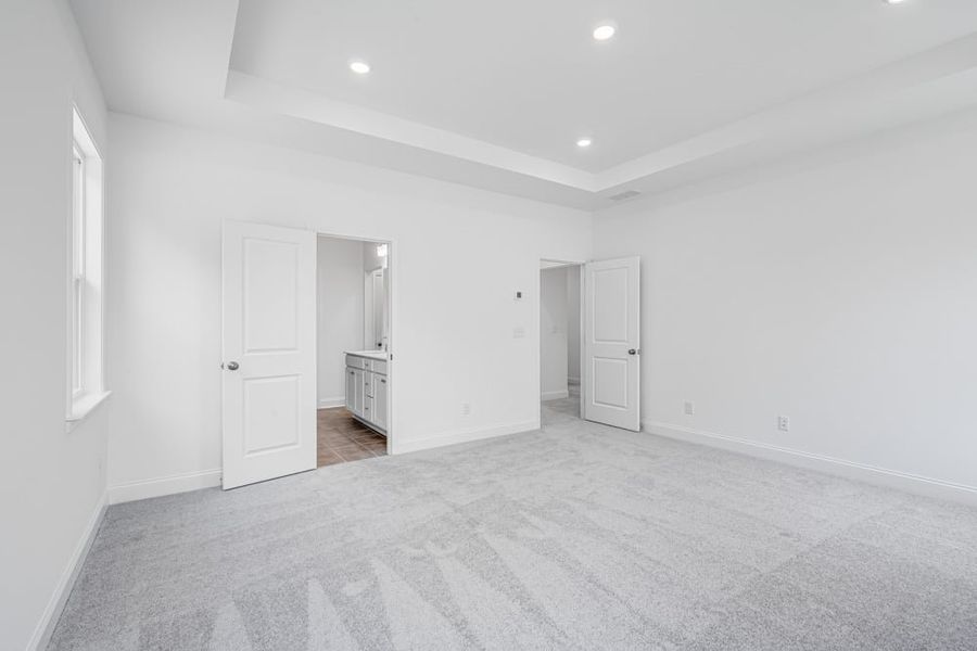 Spacious, unfurnished interior of a new home in Oakmead, Buford (Image 17). Spacious, unfurnished interior of a new home in Oakmead, Buford (Image 17).
