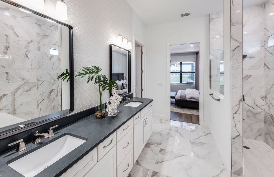 Furnished interior view inside a new home in Talon Preserve on Palmer Ranch, Nokomis (Image 52).