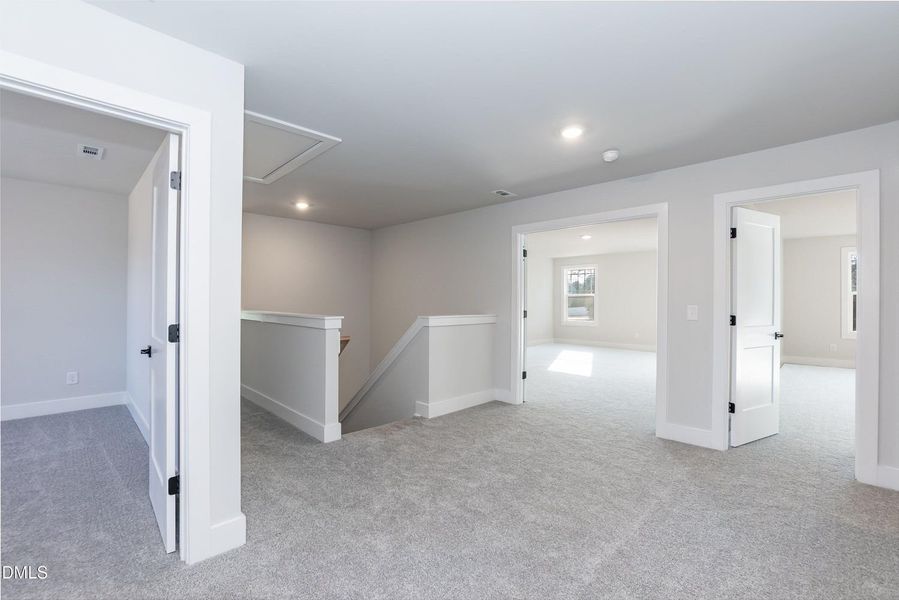 Spacious, unfurnished interior of a new home in Charlotte's Ridge, Middlesex (Image 28).