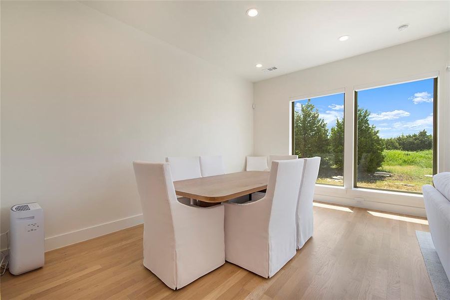 Furnished interior view inside a new home in , Heath (Image 11).