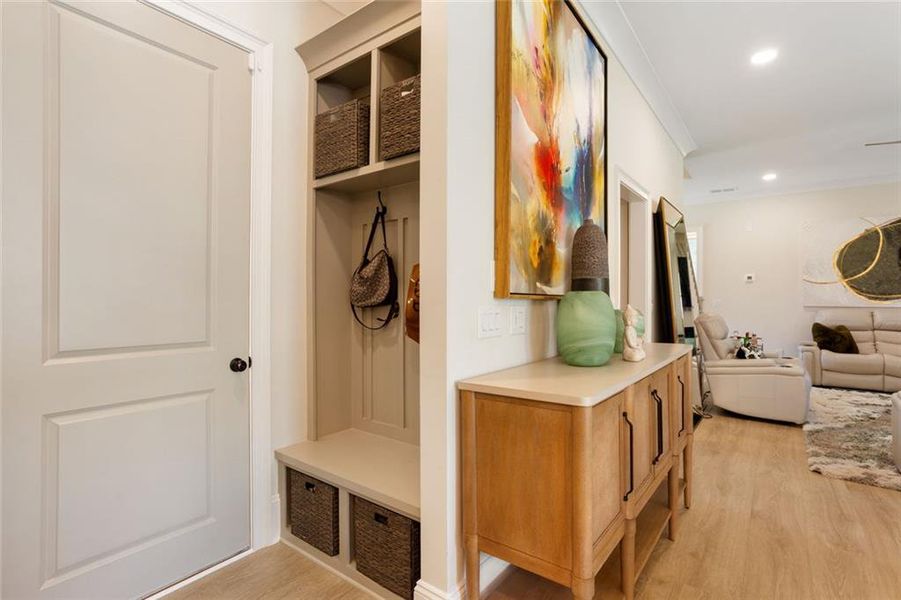 Furnished interior view inside a new home in , Marietta (Image 16).