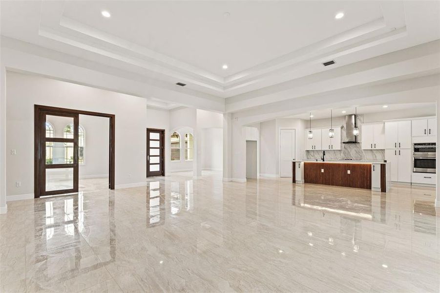 Spacious, unfurnished interior of a new home in , Trinity (Image 26).