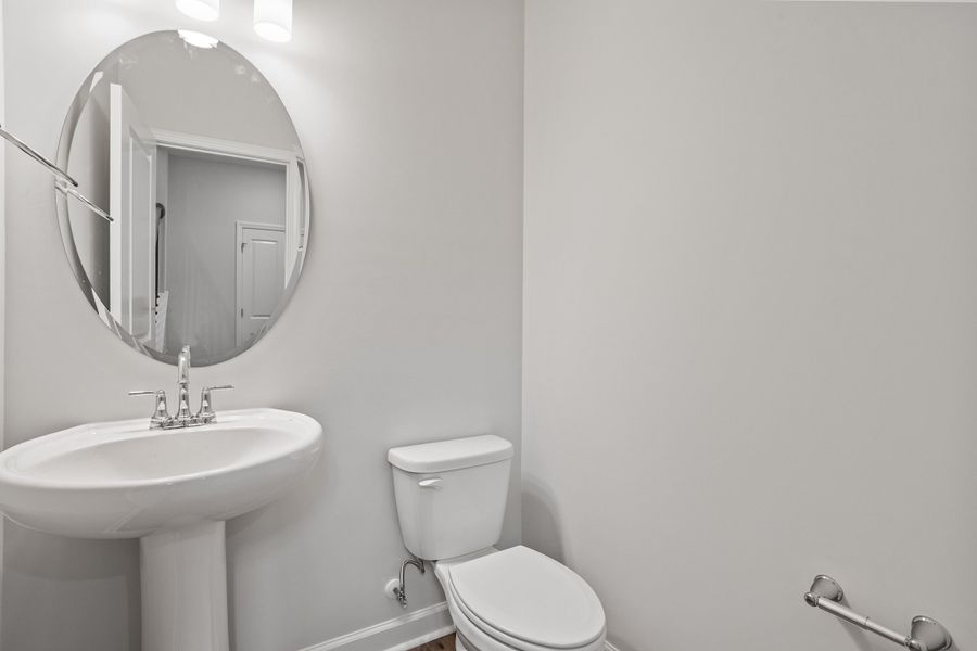 Furnished interior view inside a new home in Sweetbrier, Durham (Image 7).