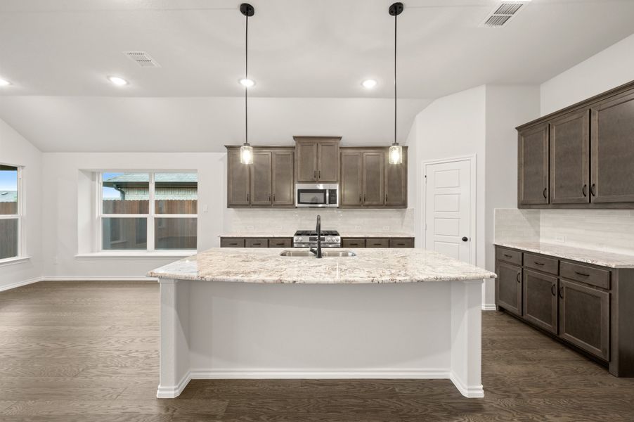 Furnished interior view inside a new home in Chisholm Hills, Cleburne (Image 5).