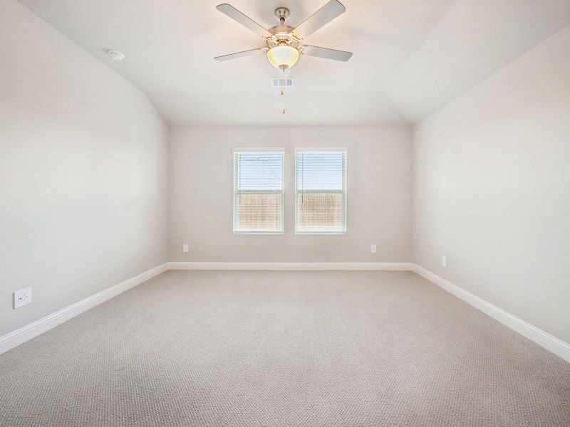 Spacious, unfurnished interior of a new home in Parks at Foster Crossing - Premier Series, Anna (Image 23). Spacious, unfurnished interior of a new home in Parks at Foster Crossing - Premier Series, Anna (Image 23).