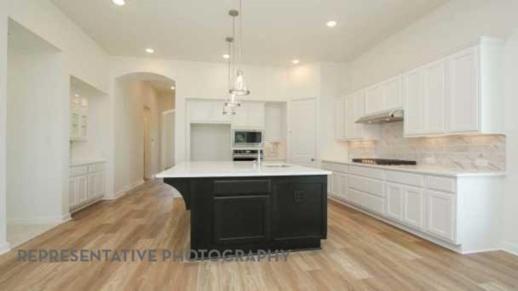 Furnished interior view inside a new home in Grand Central Park: 55ft. lots, Conroe (Image 10). Furnished interior view inside a new home in Grand Central Park: 55ft. lots, Conroe (Image 10).