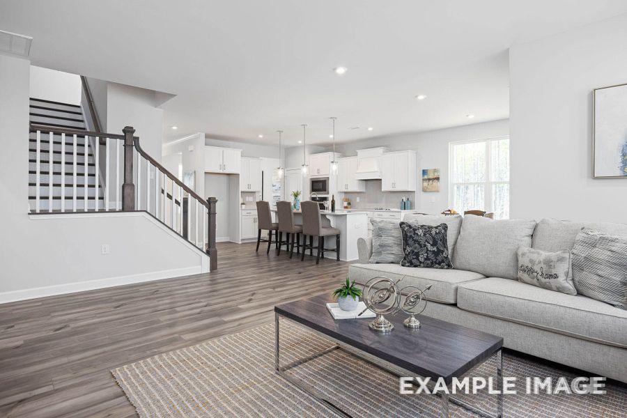 Representative furnished interior of a home built from the The Ash by Davidson Homes LLC in Retreat at North Main, Lillington (Image 16).