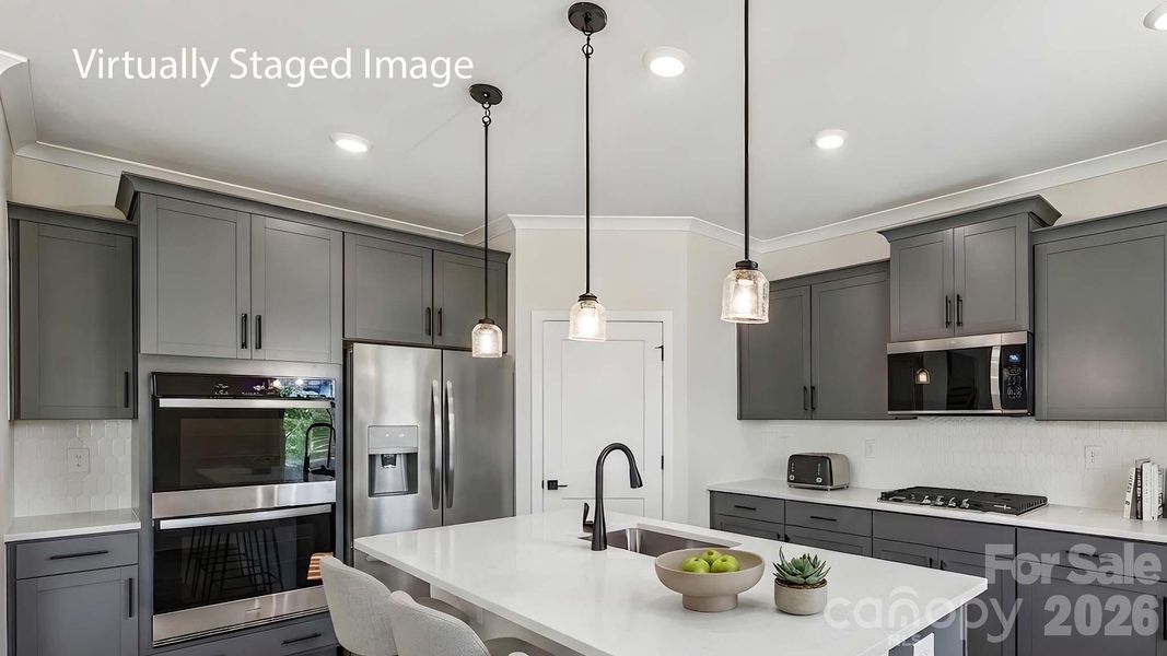 Furnished interior view inside a new home in Westport, York (Image 14).