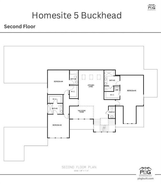 2D floor plan layout of this home in Town Farms, Peachtree Corners, GA (Image 4).