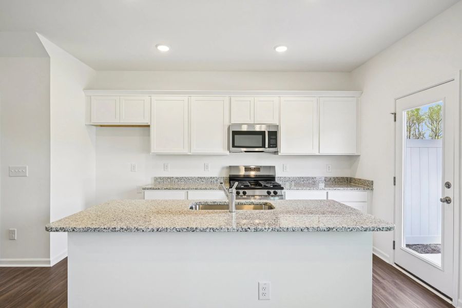 Furnished interior view inside a new home in Towns at The Point, Rolesville (Image 5).