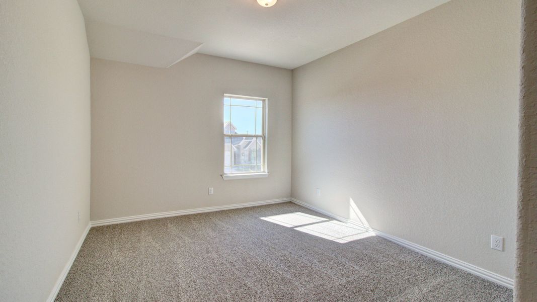 Furnished interior view inside a new home in Sunflower Ridge, New Braunfels (Image 30).