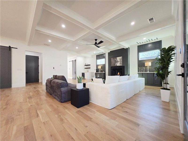 Furnished interior view inside a new home in , Atlanta (Image 41). Furnished interior view inside a new home in , Atlanta (Image 41).