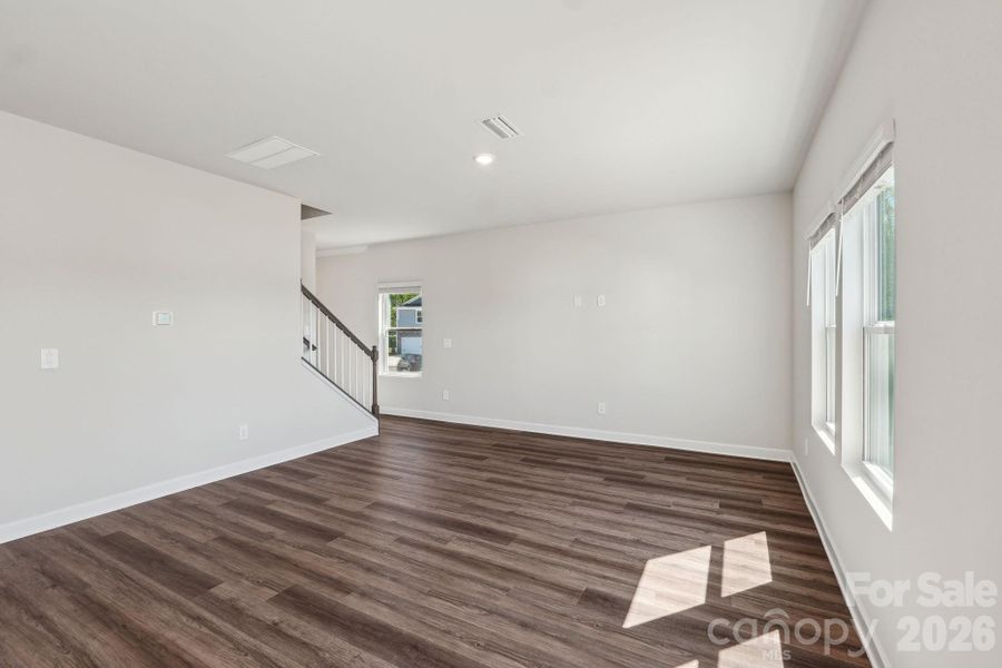 Photo is not of the actual home, but is an inspirational photo of builder’s model home and may depict options, furnishings, and/or decorator features that are not included