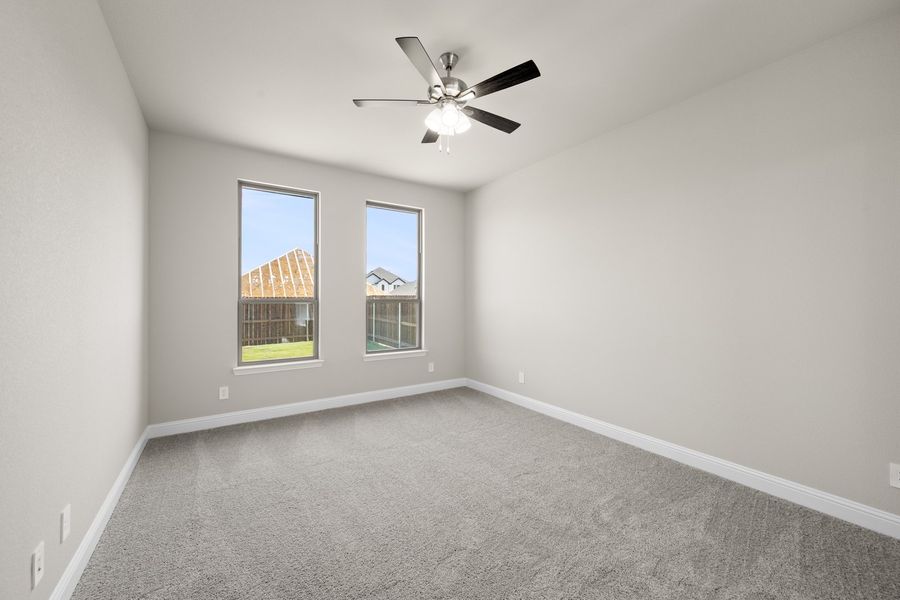 Spacious, unfurnished interior of a new home in The Oaks, Red Oak (Image 17). Spacious, unfurnished interior of a new home in The Oaks, Red Oak (Image 17).