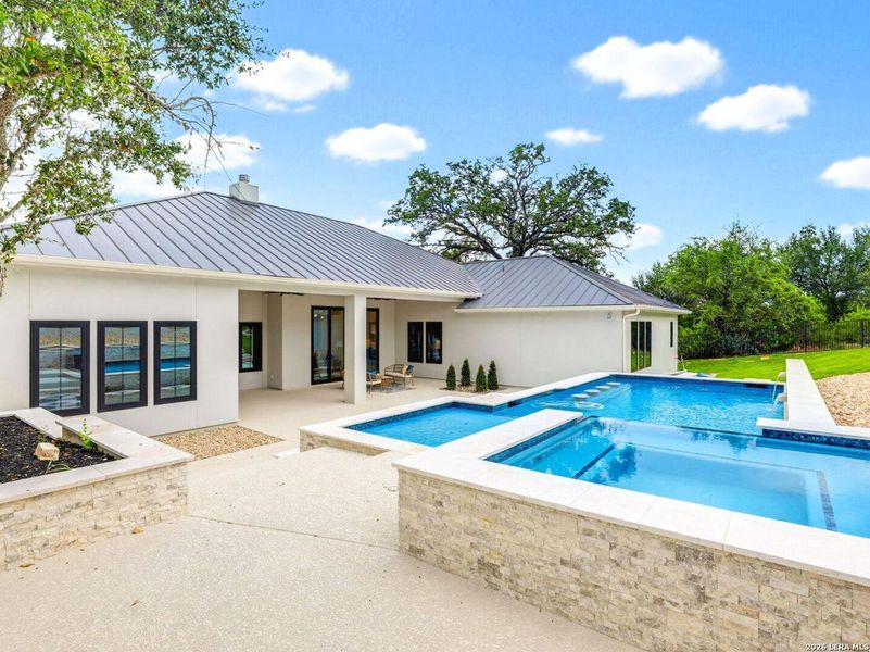 Exterior details and patio area of a home in , San Antonio (Image 35). Exterior details and patio area of a home in , San Antonio (Image 35).