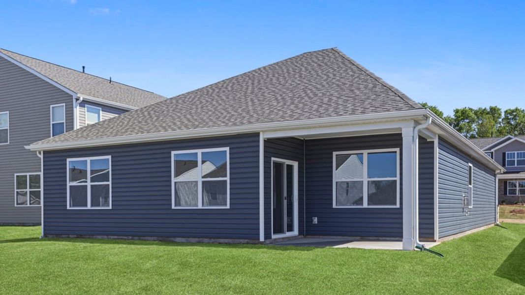 Exterior details and patio area of a home in Sage Grove, Lyman (Image 18).