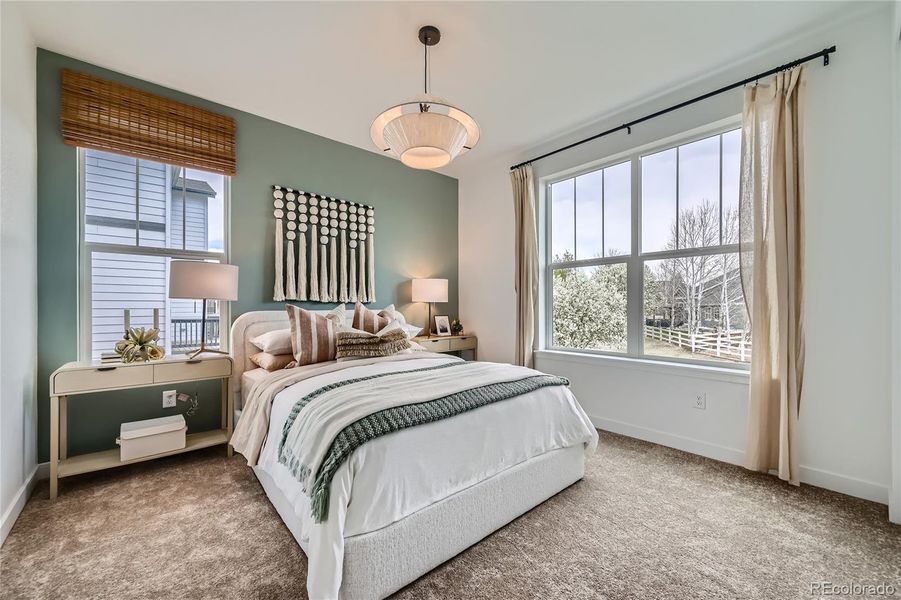 Furnished interior view inside a new home in Riano Ridge: The Grand Collection, Loveland (Image 8).