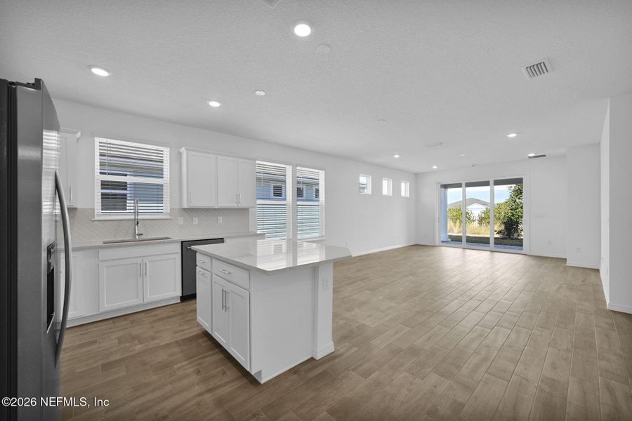 Furnished interior view inside a new home in Del Webb Wildlight, Yulee (Image 15).