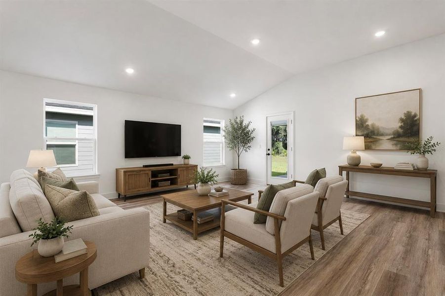 Furnished interior view inside a new home in Kirkland Farms, Alachua (Image 9).