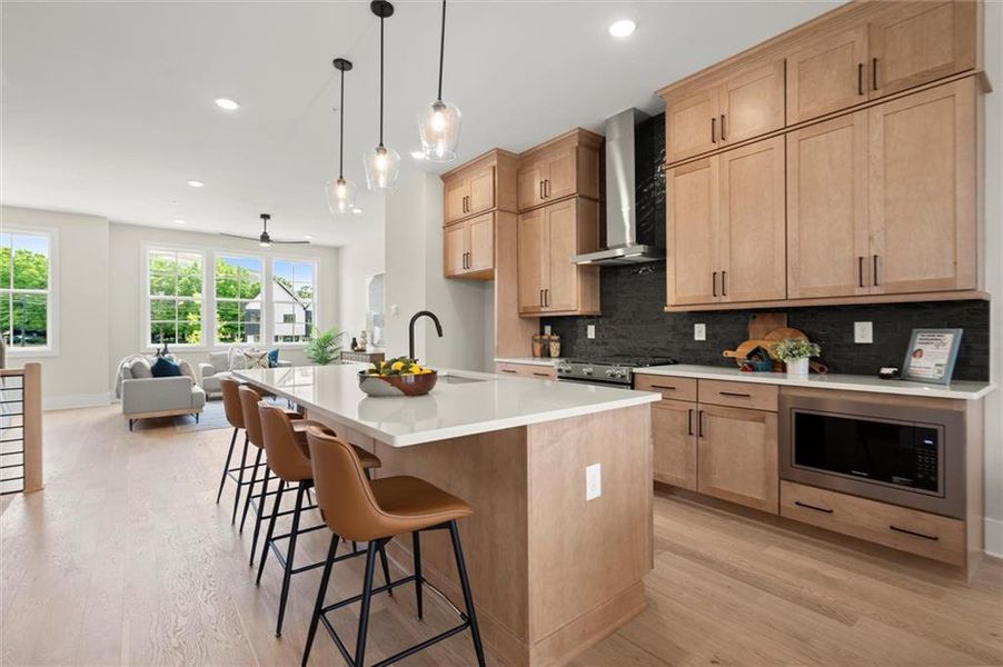 Furnished interior view inside a new home in The Gathering – Alpharetta, Alpharetta (Image 42).