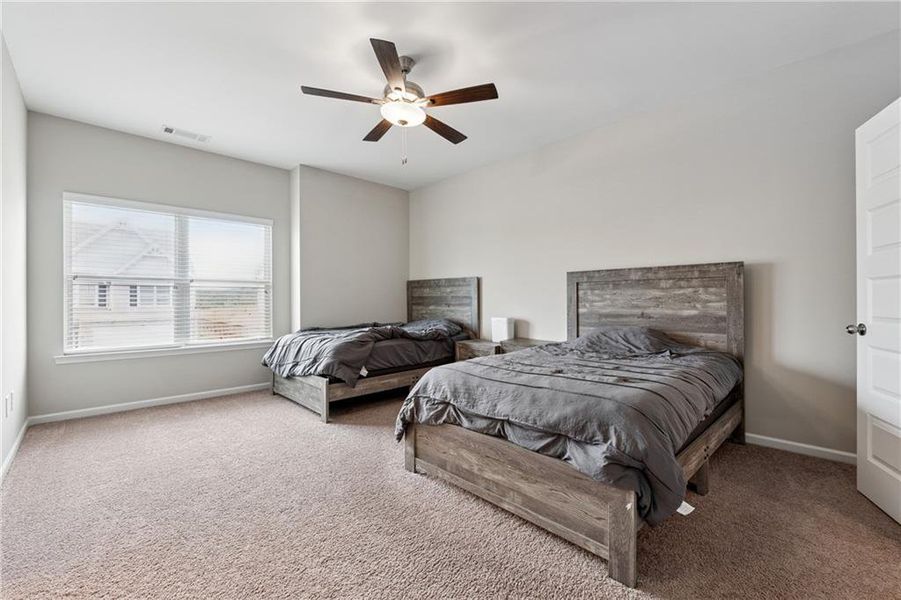 Furnished interior view inside a new home in , Cartersville (Image 6).