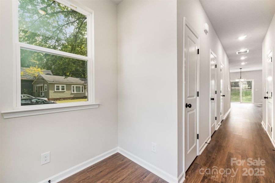 Spacious, unfurnished interior of a new home in , Charlotte (Image 10). Spacious, unfurnished interior of a new home in , Charlotte (Image 10).