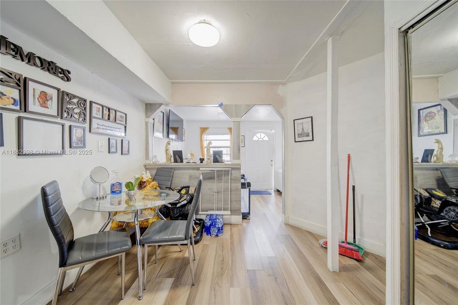 Furnished interior view inside a new home in , Miami (Image 5). Furnished interior view inside a new home in , Miami (Image 5).