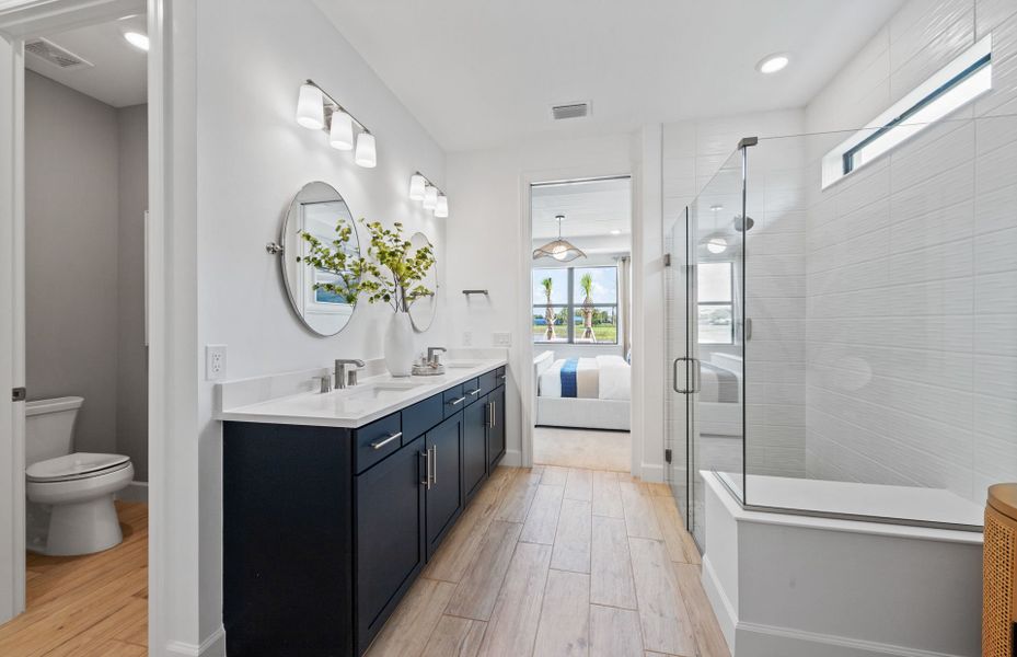 Representative furnished interior of a home built from the Prosperity by Pulte Homes in Legacy Groves, Nokomis (Image 17).
