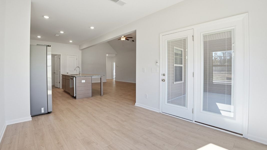 dining room looking into the kitchen dining room looking into the kitchen