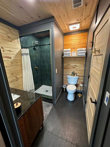 Furnished interior view inside a new home in , Breckenridge (Image 8).