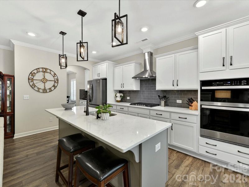 Furnished interior view inside a new home in , Monroe (Image 39).