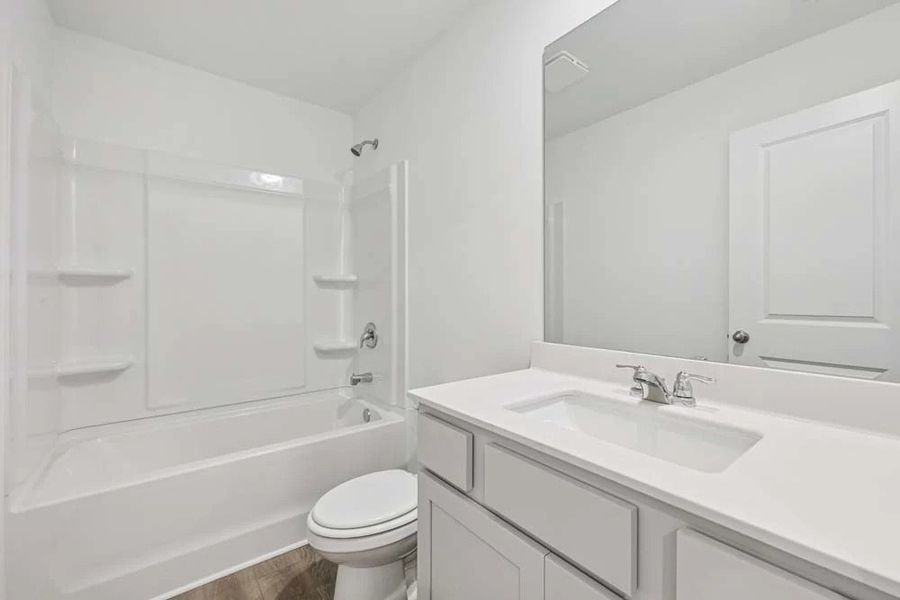 Bathroom Two featuring Milan Collection Finishes