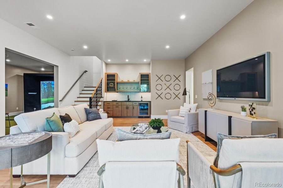 Furnished interior view inside a new home in , Castle Rock (Image 15).